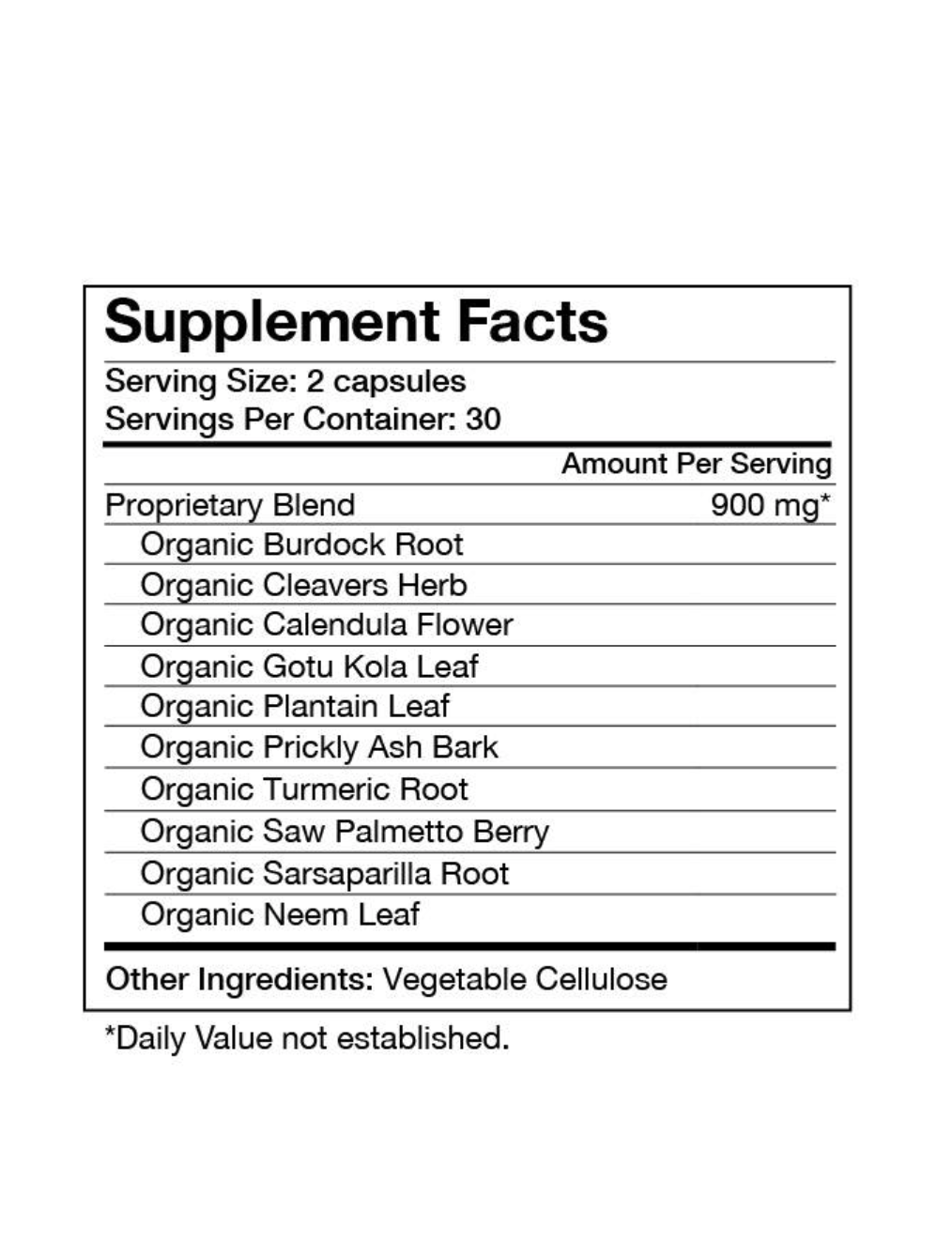 Eczema Formula: Yes, 60 Capsules