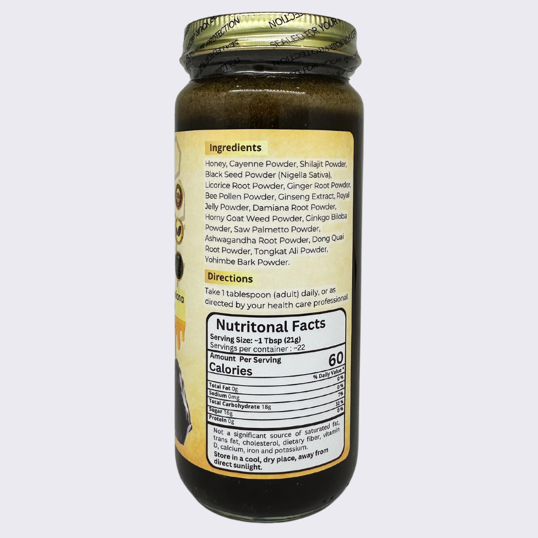 Shilajit Honey 16oz