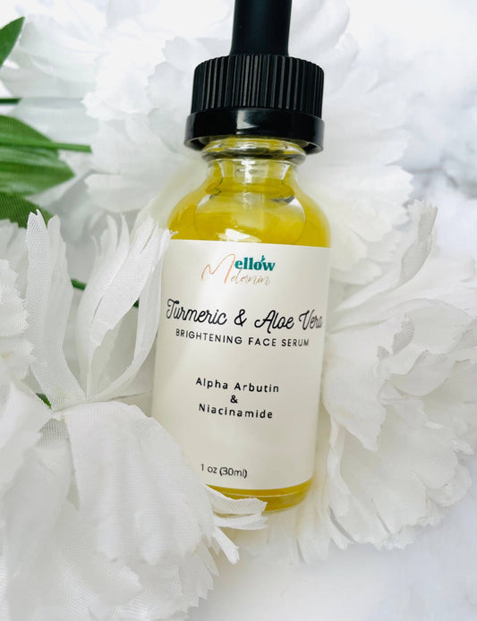 Turmeric and Aloe Vera Face Serum: Yes Label