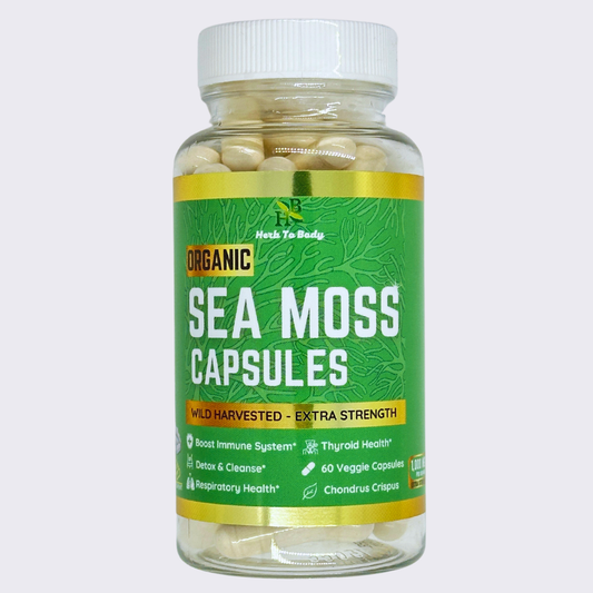 Organic Sea Moss Capsules (60 Capsules)